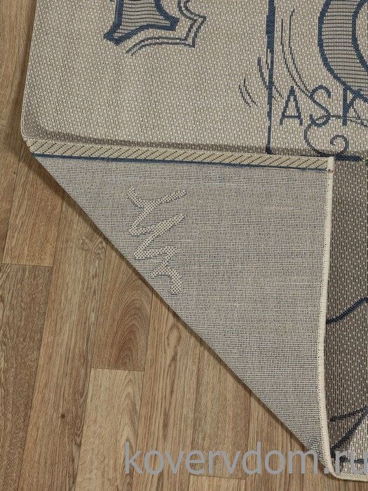 Ковер- циновка COTTAGE 4527 9A01wool blue