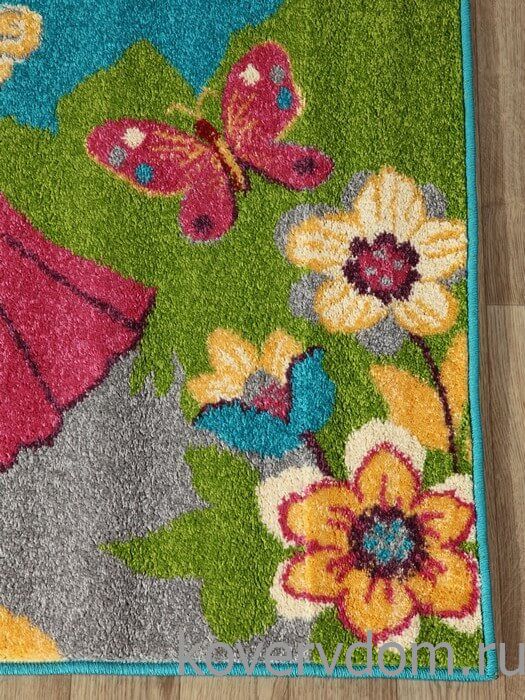 Ковер детский с Принцессой FUNKY NEL turquoise 